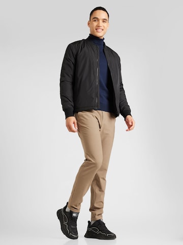 SELECTED HOMME Between-Season Jacket 'DANNY' in Black