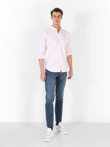 Coupe regular Chemise Scalpers en rose