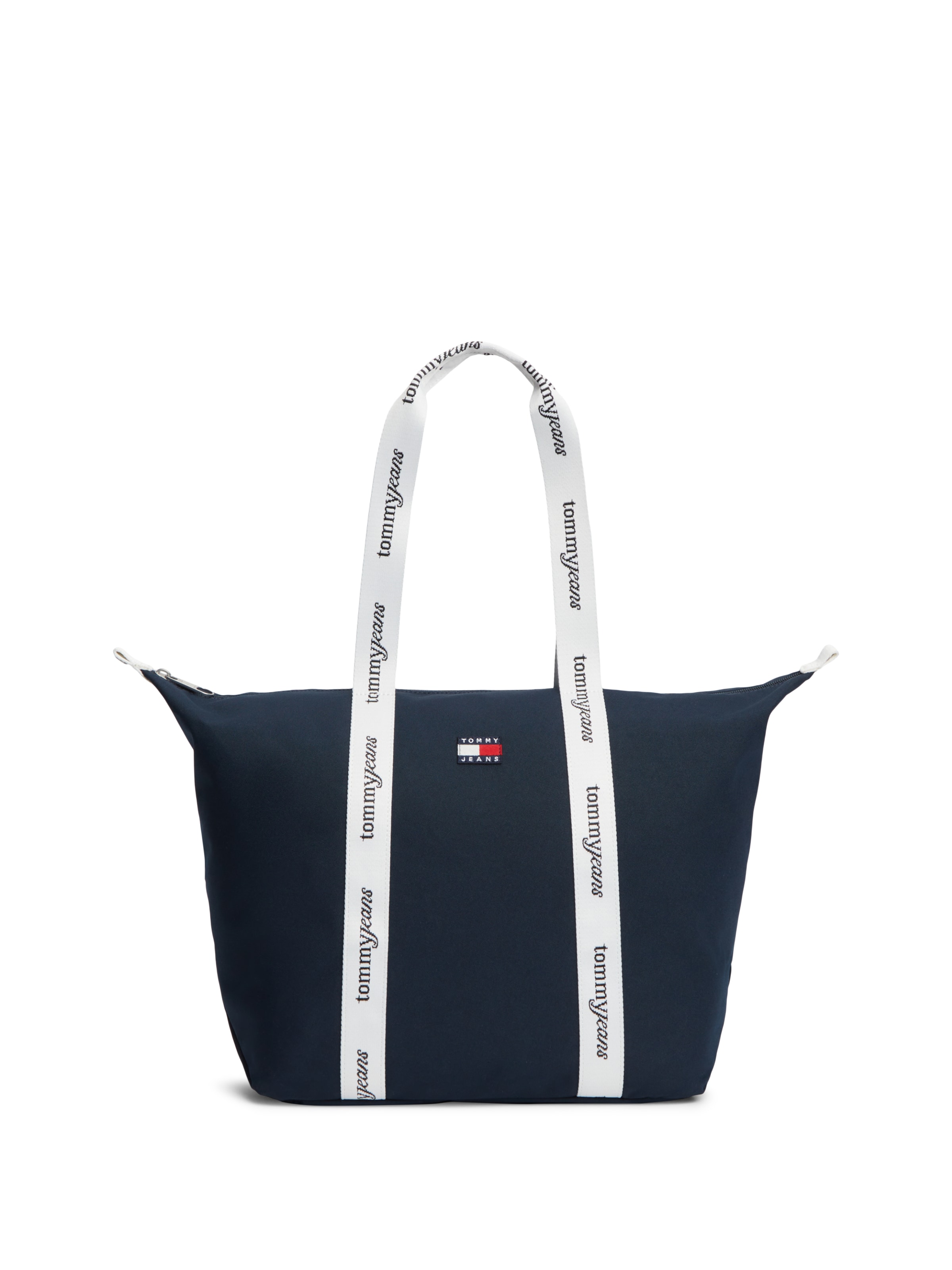 Shopper 'ESS' di Tommy Jeans in blu: frontale