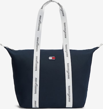 Shopper 'ESS' di Tommy Jeans in blu: frontale
