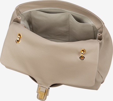 Coccinelle Schultertasche 'Firenze Soft 1803' in Beige