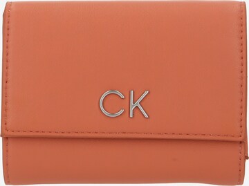 Porte-monnaies Calvin Klein en orange : devant