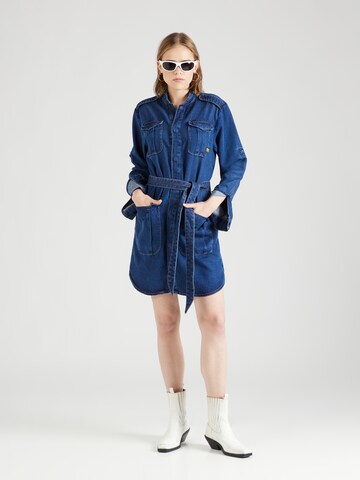 G-STAR Kleid in Blau