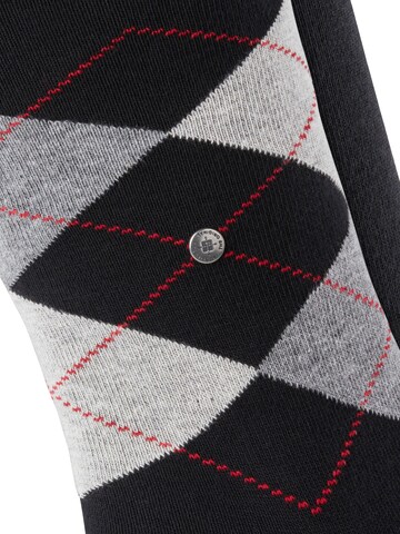 BURLINGTON Socks 'Everyday Argyle Mix 2-Pack' in Black