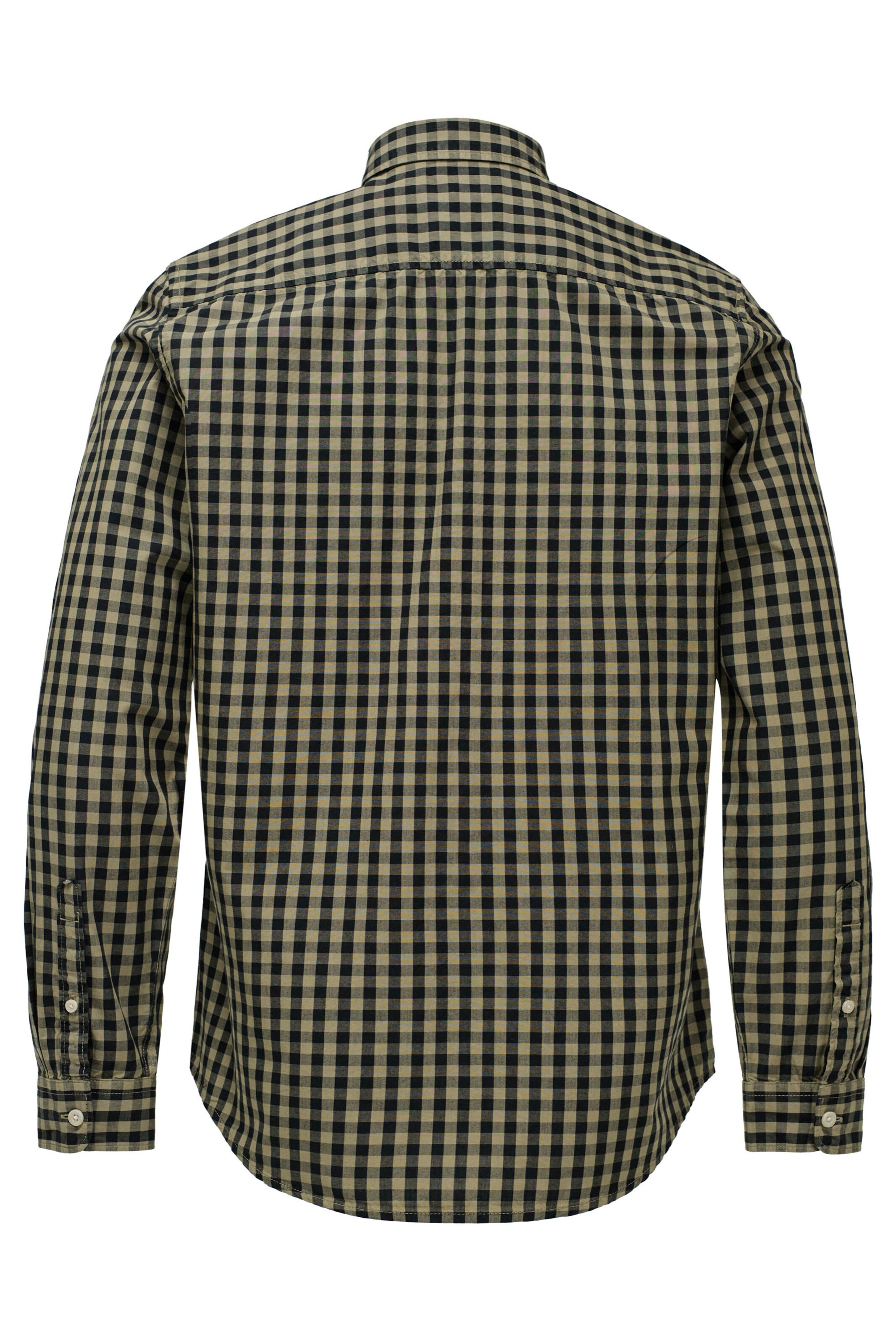 Salsa Jeans Regular fit Overhemd 'Birmingham' in Groen