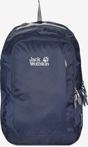JACK WOLFSKIN Rucksack 'De Luxe' in Blau: front