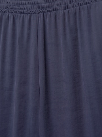 Wide Leg Pantalon Pull&Bear en bleu