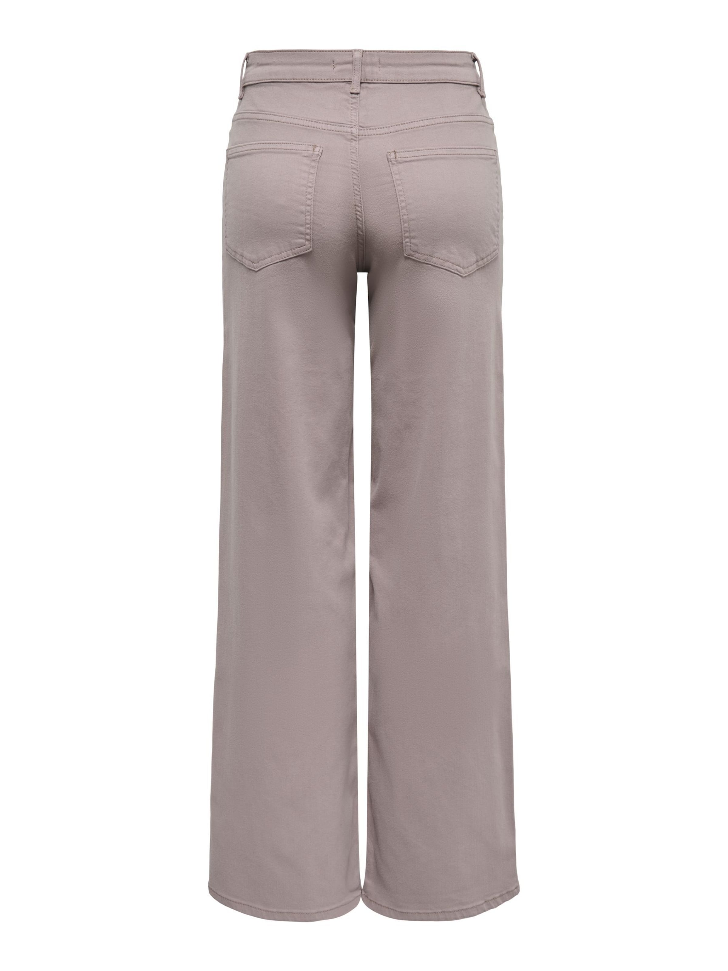 ONLY Wide Leg Jeans 'ONLMadison Blush' in Grau