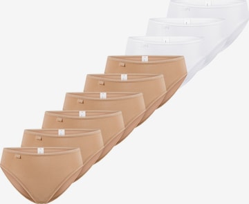 SLOGGI Slip '24/7 Cotton' in Beige: front