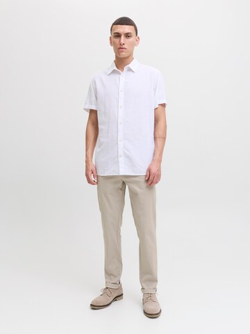 JACK & JONESSlimfit Chino hlače 'JJMarco JJFury' - bež boja