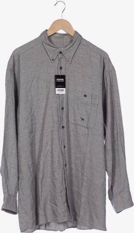 CAMEL ACTIVE Button Up Shirt in XXL in Grey: front