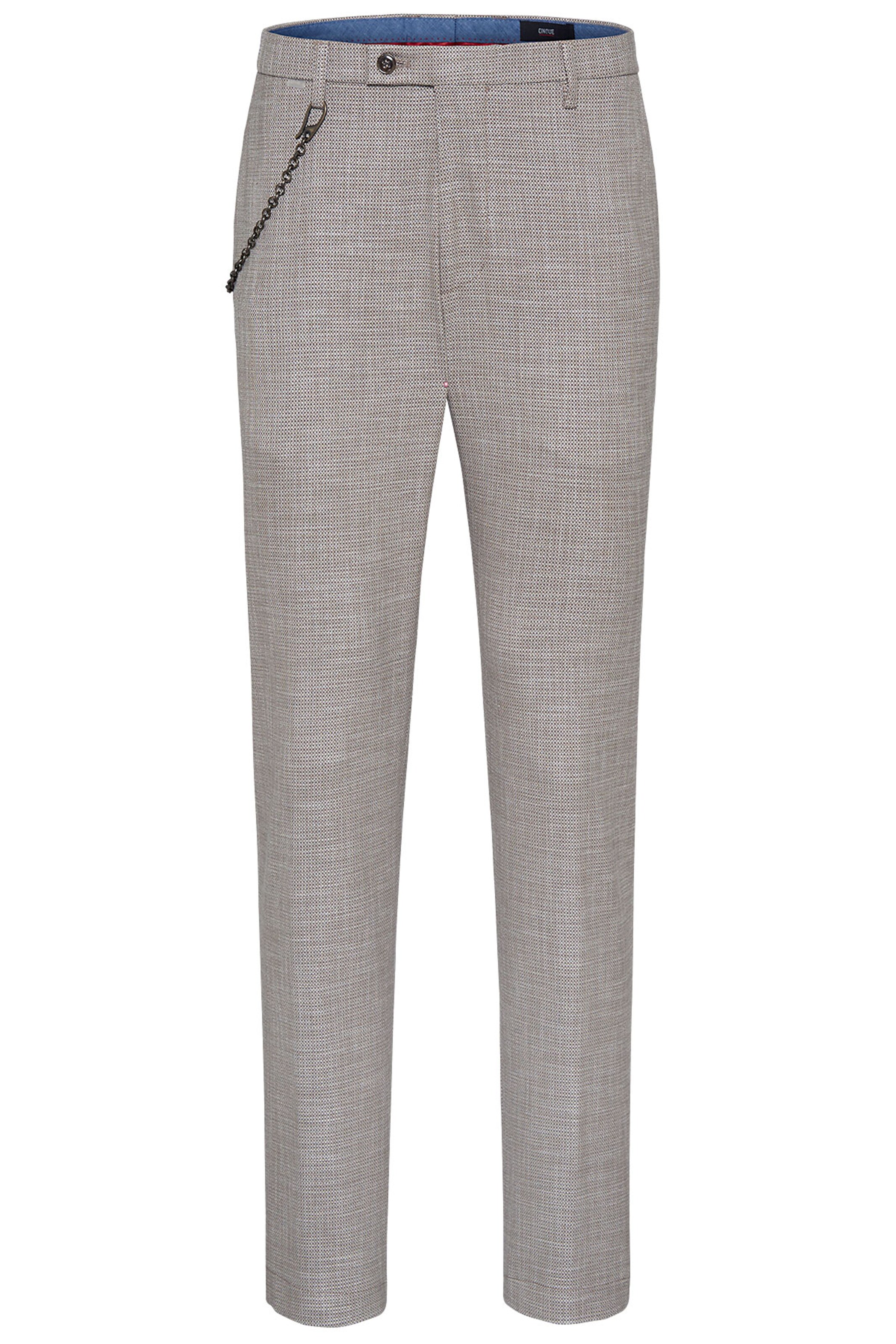 CINQUE Slimfit Hose in Braun: Vorderseite