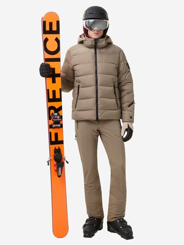 Bogner Fire + Ice Regular Outdoorhose 'Nic' in Braun