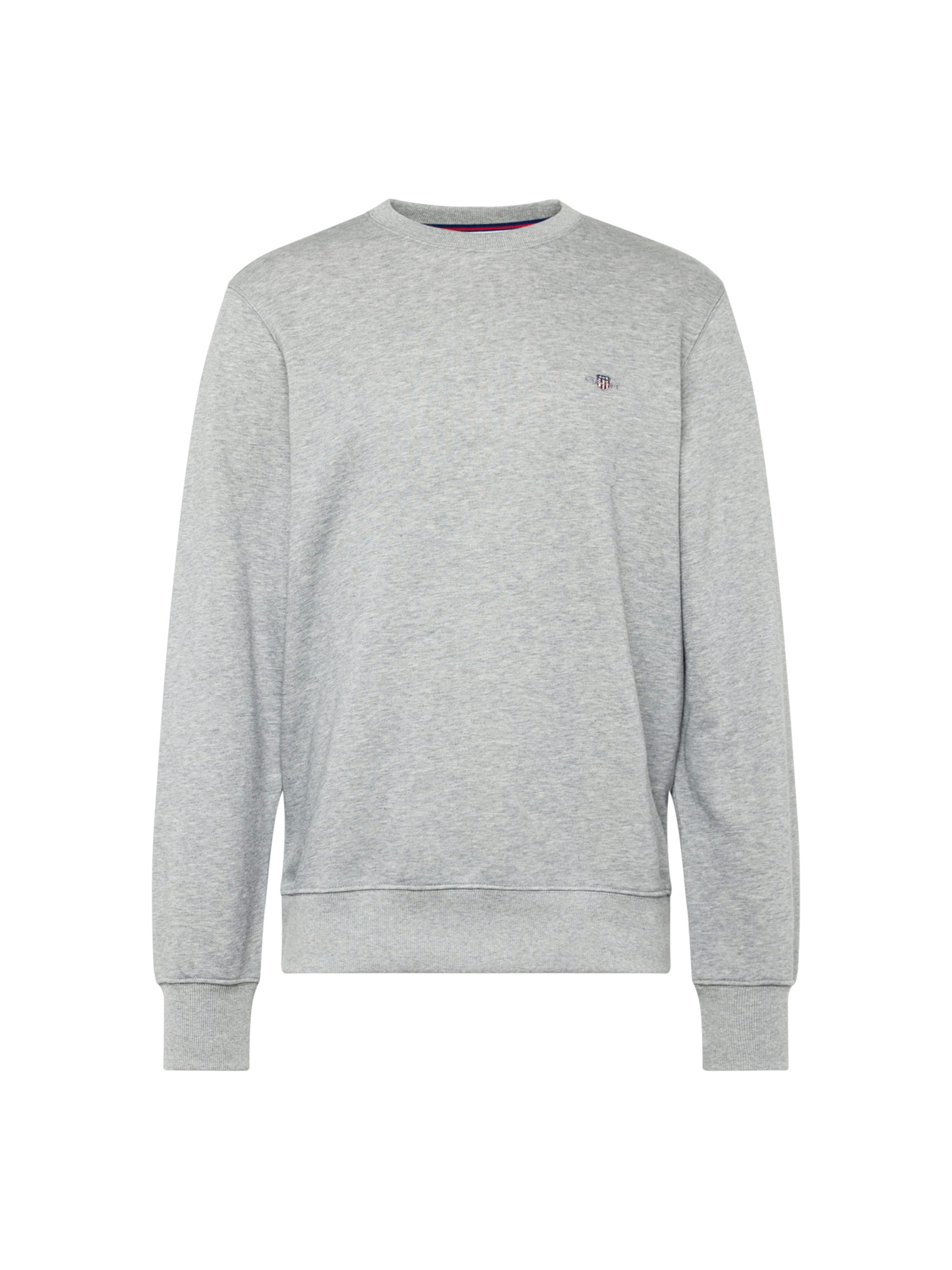 Sweat-shirt GANT en gris : devant