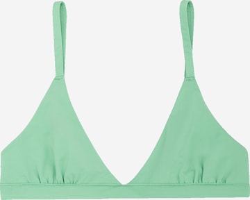 EDITED Triangle Bra 'Merit' in Green: front