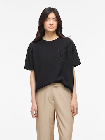 T-shirt 'VIVora' VILA en noir : devant