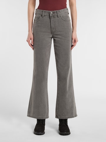 DICKIES Bootcut Džínsy 'Bridger' - Sivá: predná strana