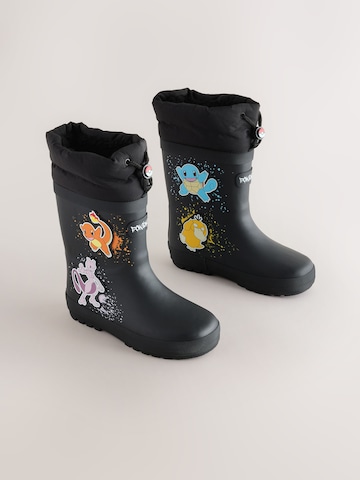 Next Rubber boot 'Pokemon' in Black