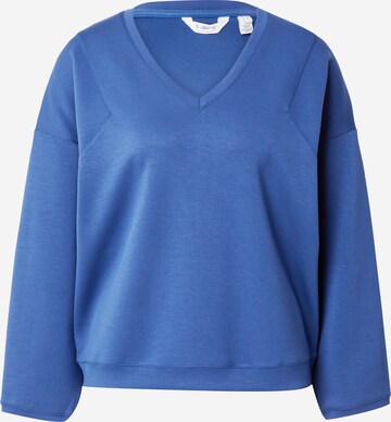 Sweat-shirt 'PUSTI' b.young en bleu : devant