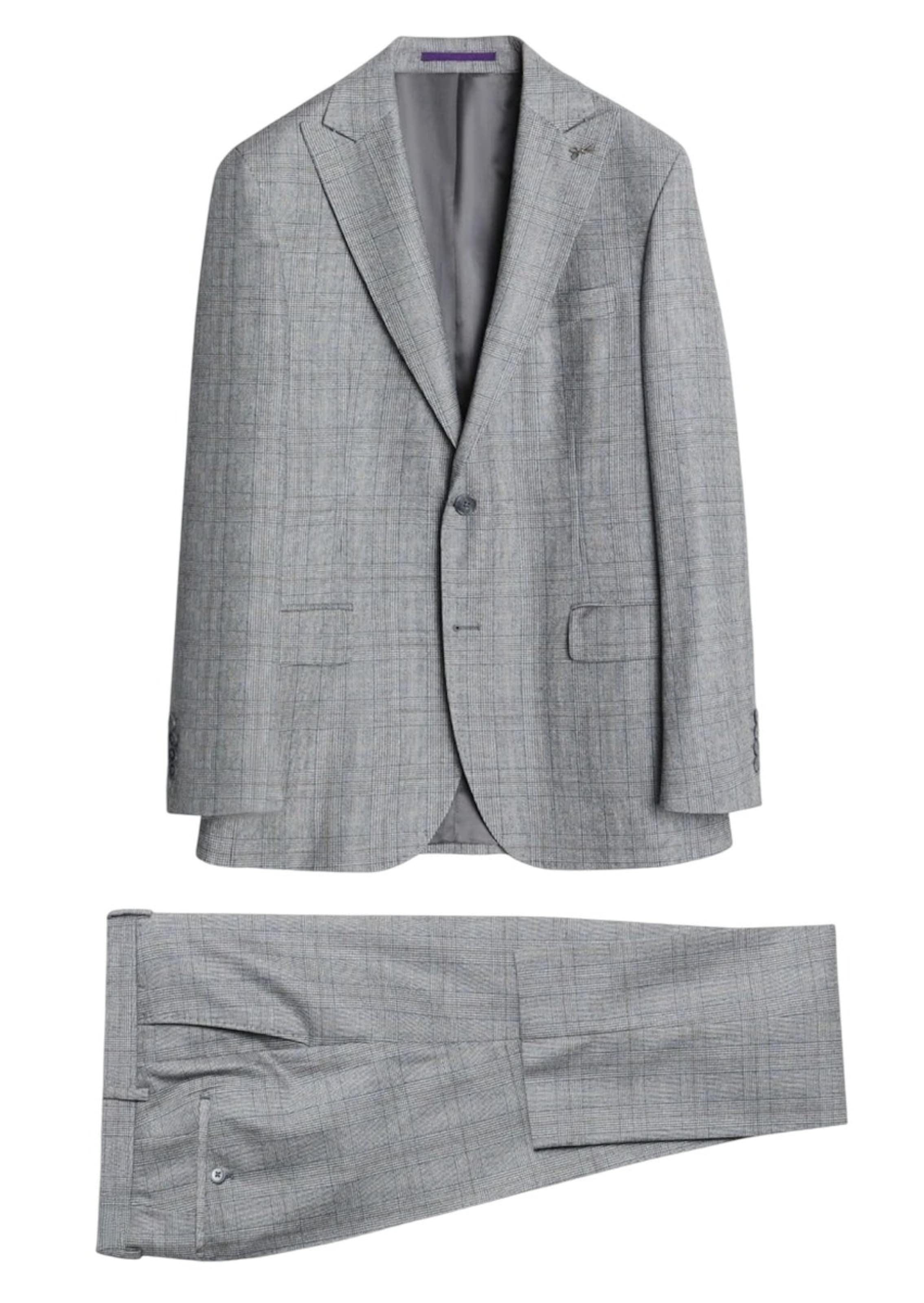 Ramsey Regular Suit in Grey