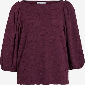 Chemisier 'VIDevera' VILA en rouge : devant