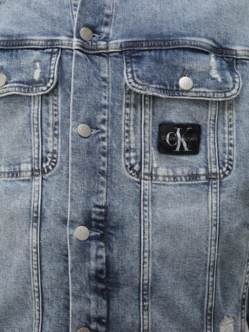 Calvin Klein Jeans Plus Přechodná bunda – modrá