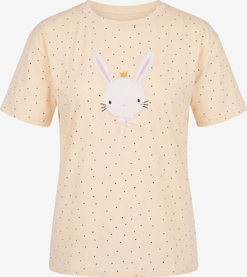 MYMO - Camiseta 'Pop' en beige: frente