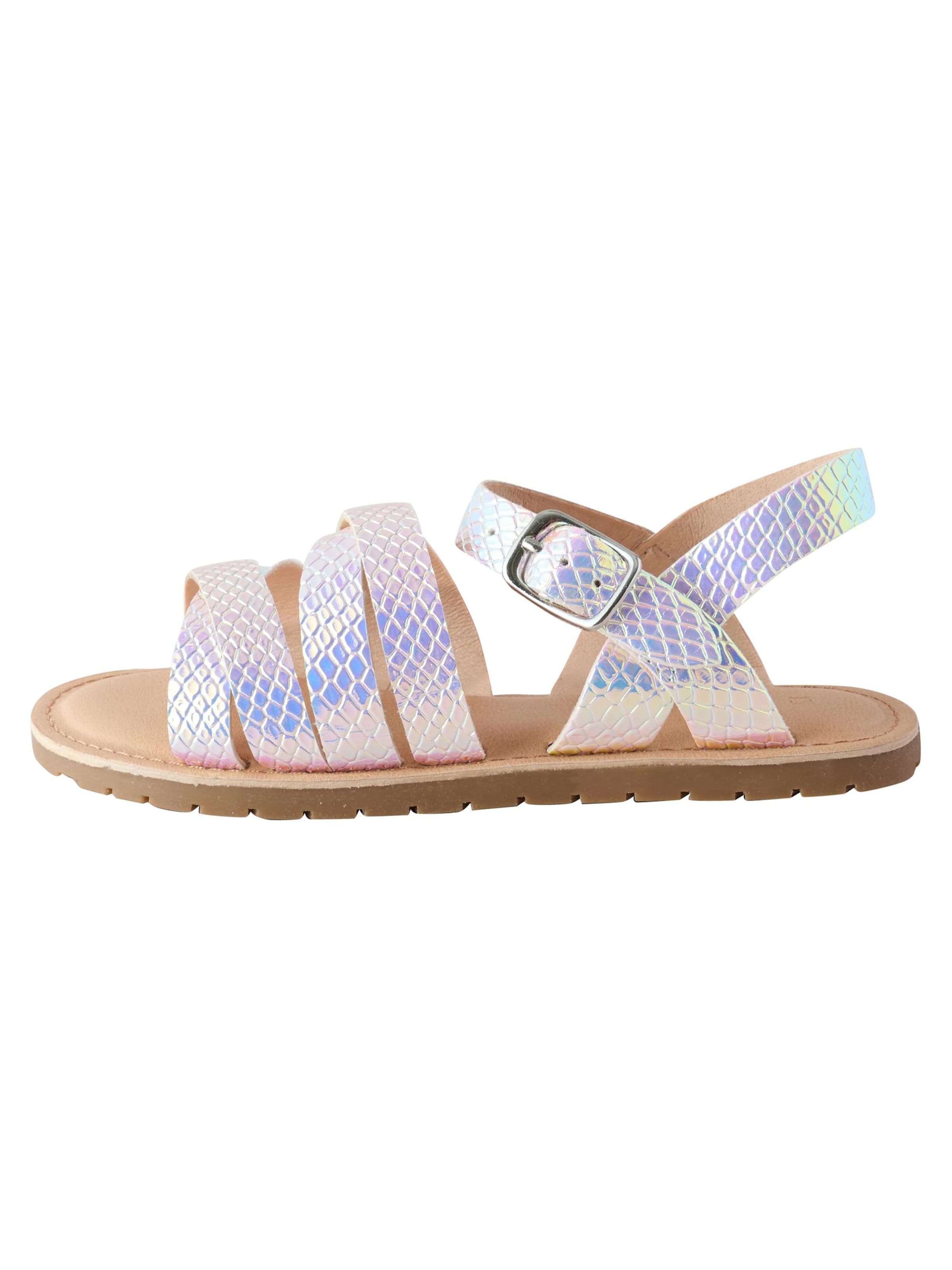 Next Sandal in Silver: front