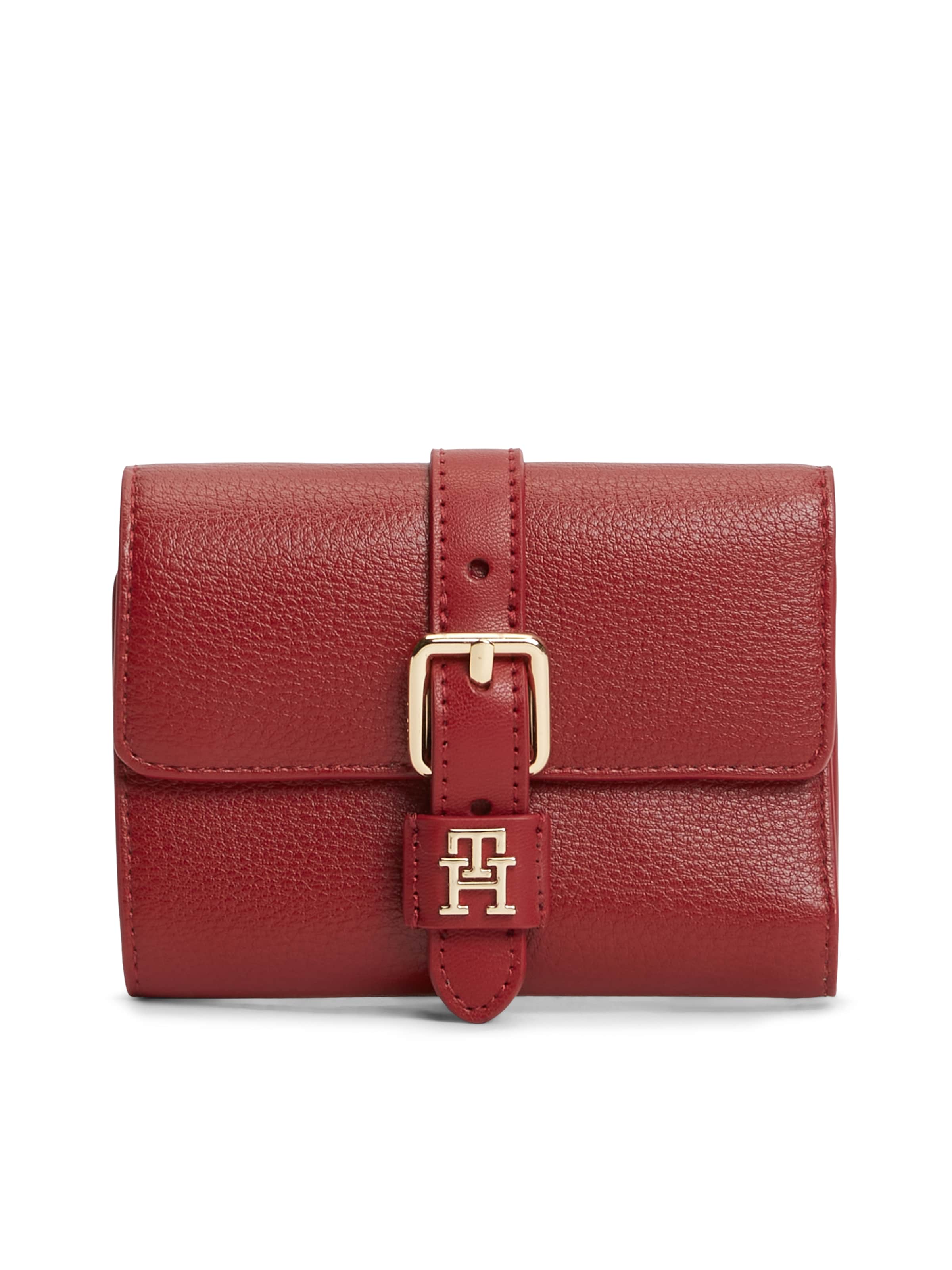 Porte-monnaies TOMMY HILFIGER en rouge : devant