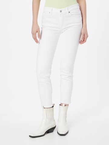 7 for all mankind Slimfit Jeans 'ROXANNE' in Wit: voorkant