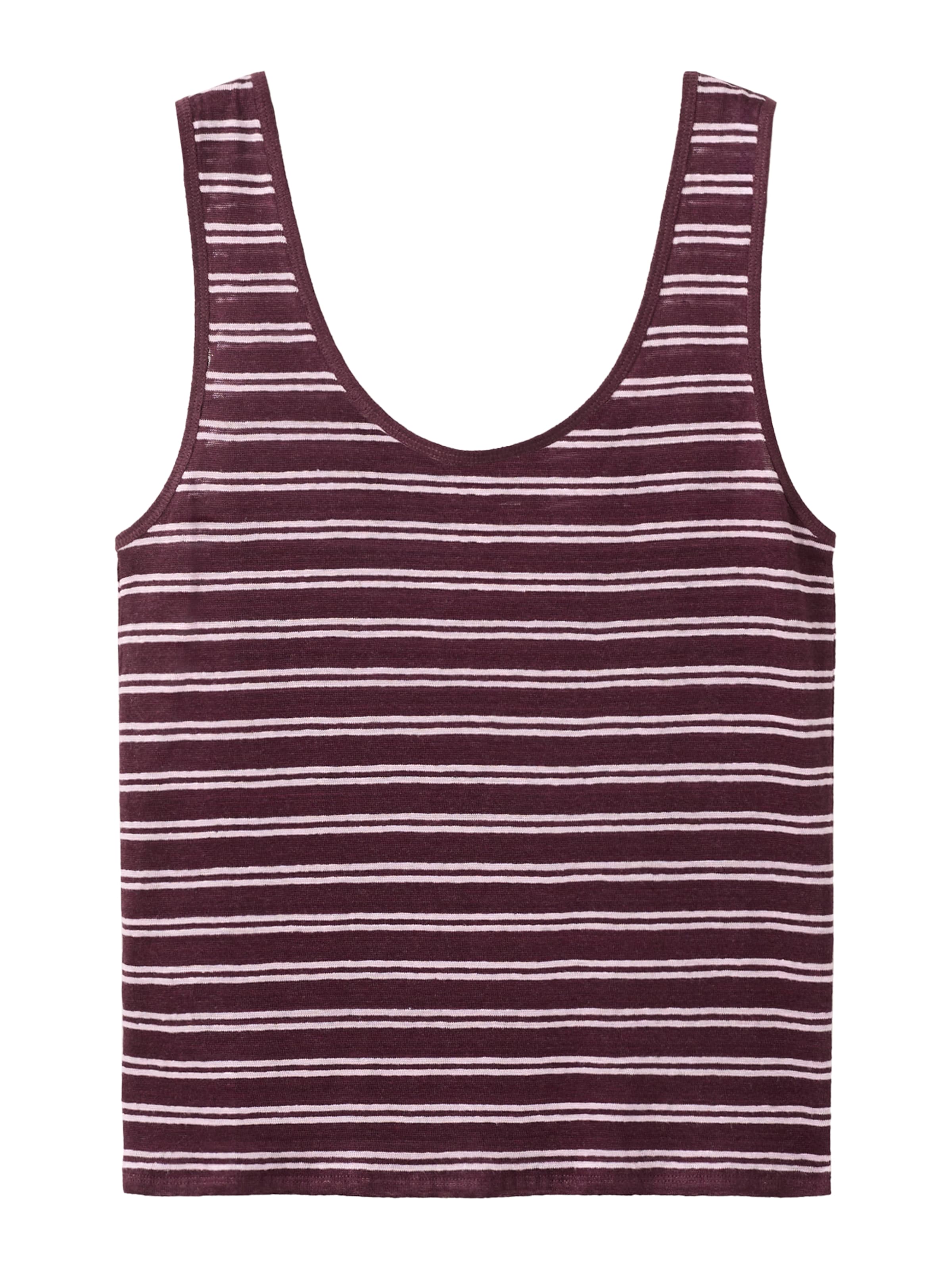 MANGO Top | pastelno roza / temno rdeča barva, Prikaz izdelka