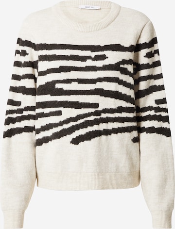 ABOUT YOU Sweater 'Tanisha' in Beige: front