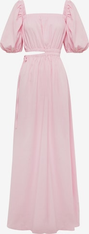 Robe 'HYDI' Calli en rose : devant