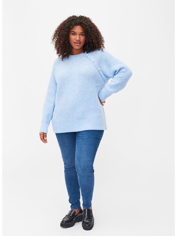 Zizzi Sweater in Blue