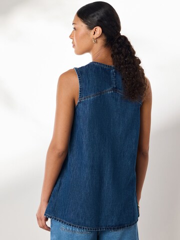 Top 'N. Premium' di Next in blu