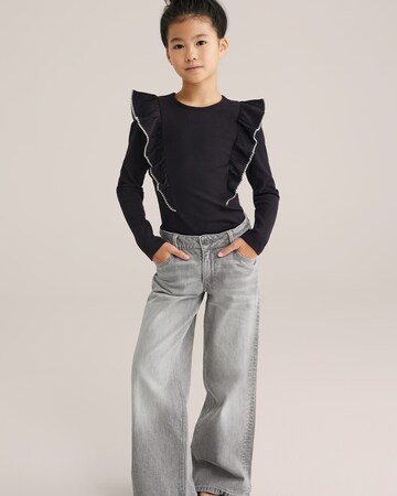 WE Fashion Футболка в Черный