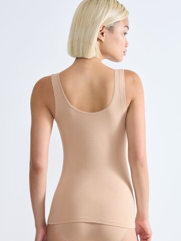 SLOGGI Tanktop ' Pure Comfort Tank Top ' in Beige