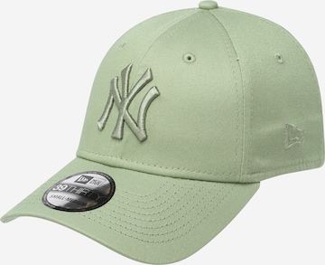 NEW ERA - Gorra 'LEAGUE ESS 39THIRTY®' en verde: frente