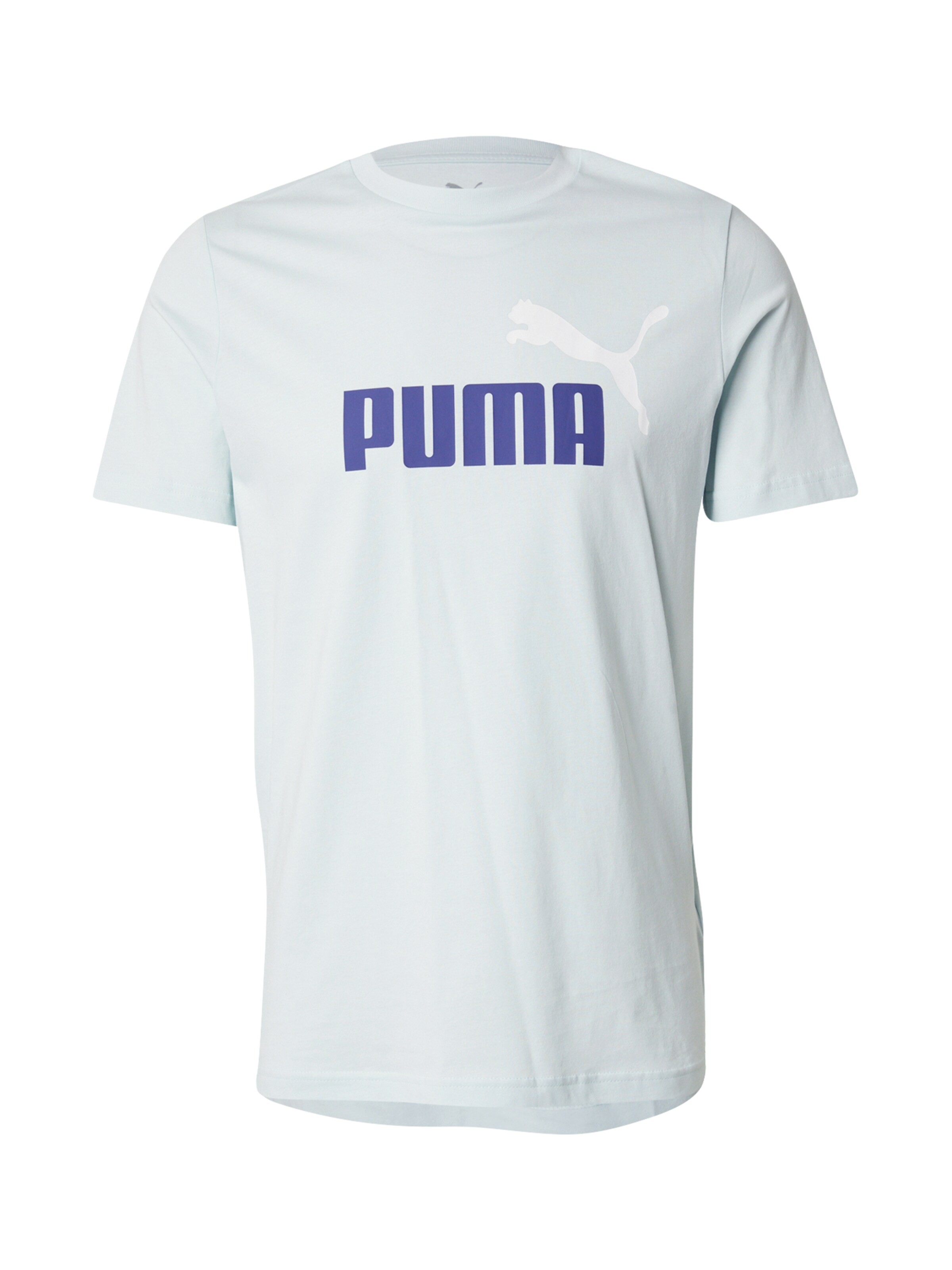 PUMA Λειτουργικό μπλουζάκι 'ESS No. 1' σε μπλε: μπροστά