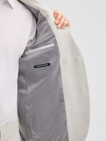 STRELLSON Slim Fit Sakko ' Alzer ' in Grau