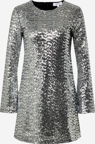 EDITED Kleid 'Dascha' in Silber: predná strana