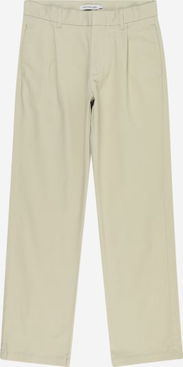 Calvin Klein Jeans Housut 'Ceremony' värissä pastellinvihreä / musta / offwhite, Tuotenäkymä