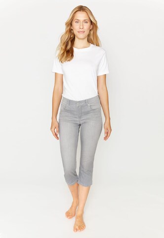 Angels Regular Straight-Leg Jeans in Grau