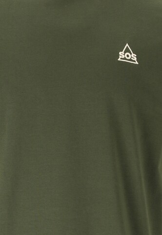 SOS Shirt 'Mera' in Green