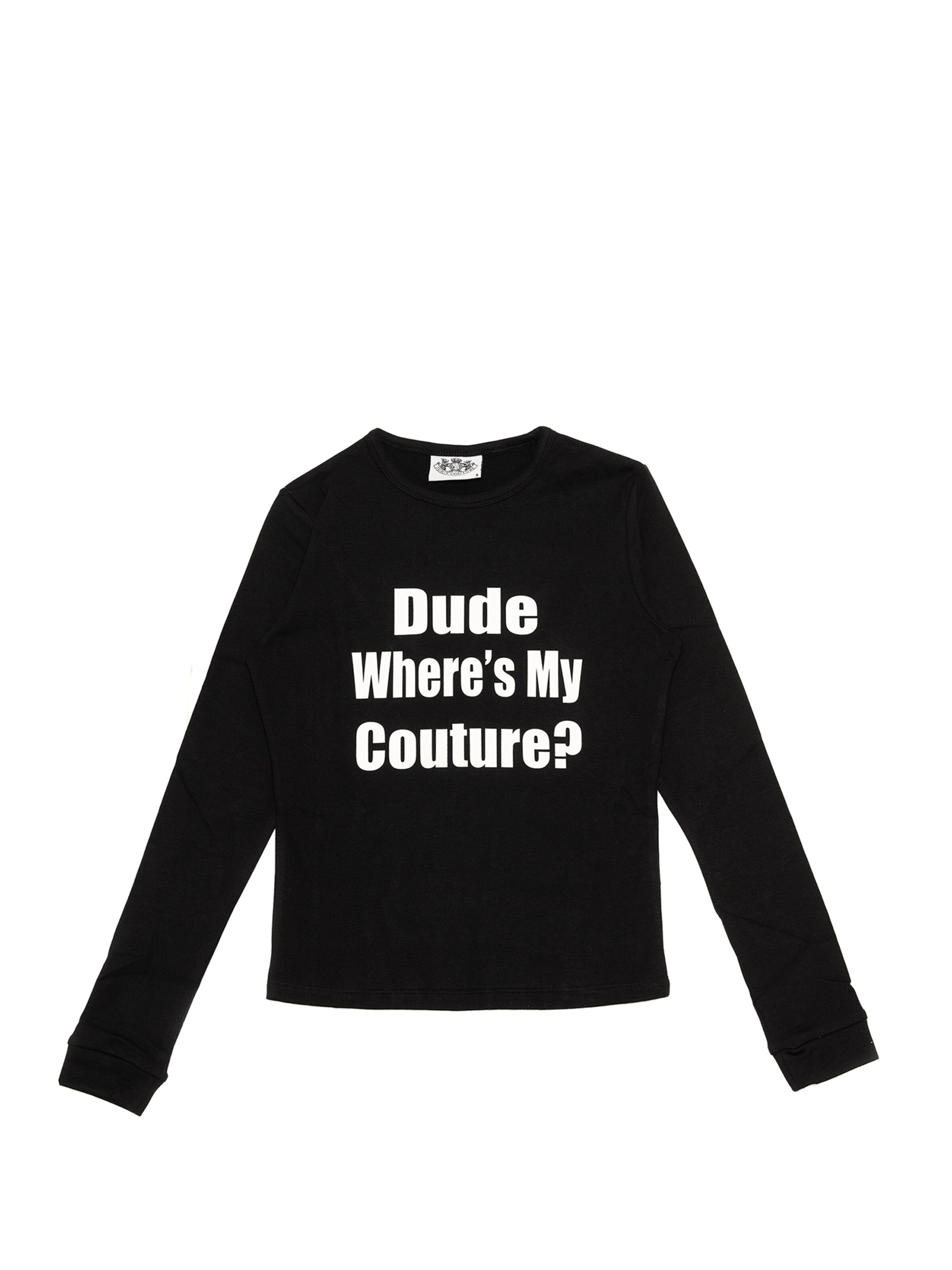 Maglietta di Juicy Couture in nero: frontale