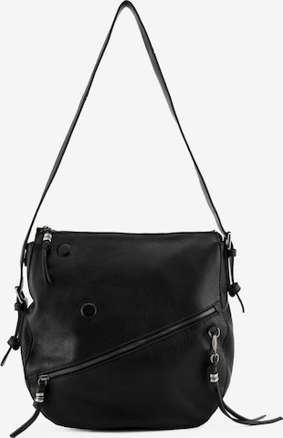 FREDsBRUDER Umhängetasche 'My Forever Friend' in Schwarz: Vorderseite