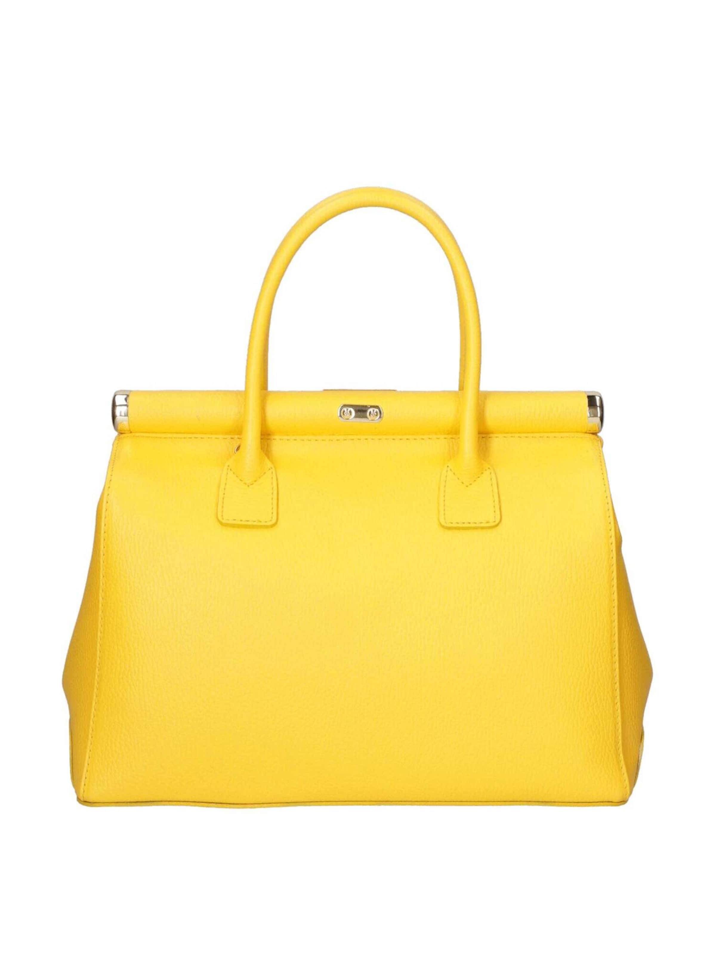 CHICCA BORSE Handtasche in Gelb