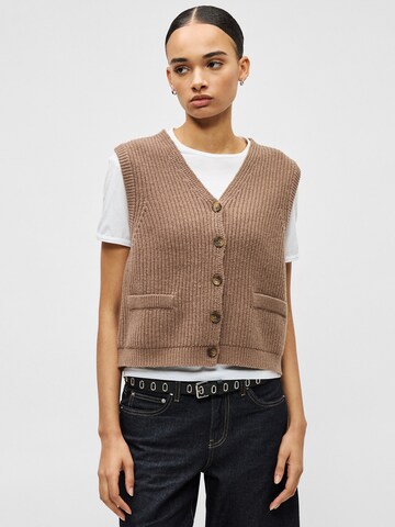 MSCH COPENHAGEN Жилетка 'Riani Amaria' в Коричневый: спереди