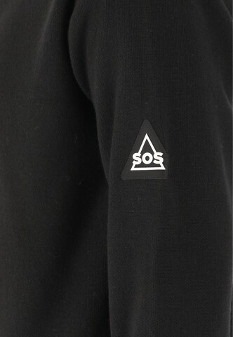 SOS Sweater 'Tignes' in Black
