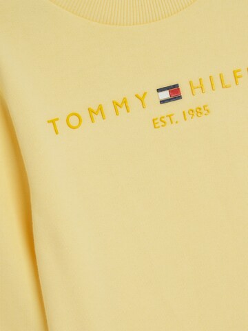 Sweat TOMMY HILFIGER en jaune